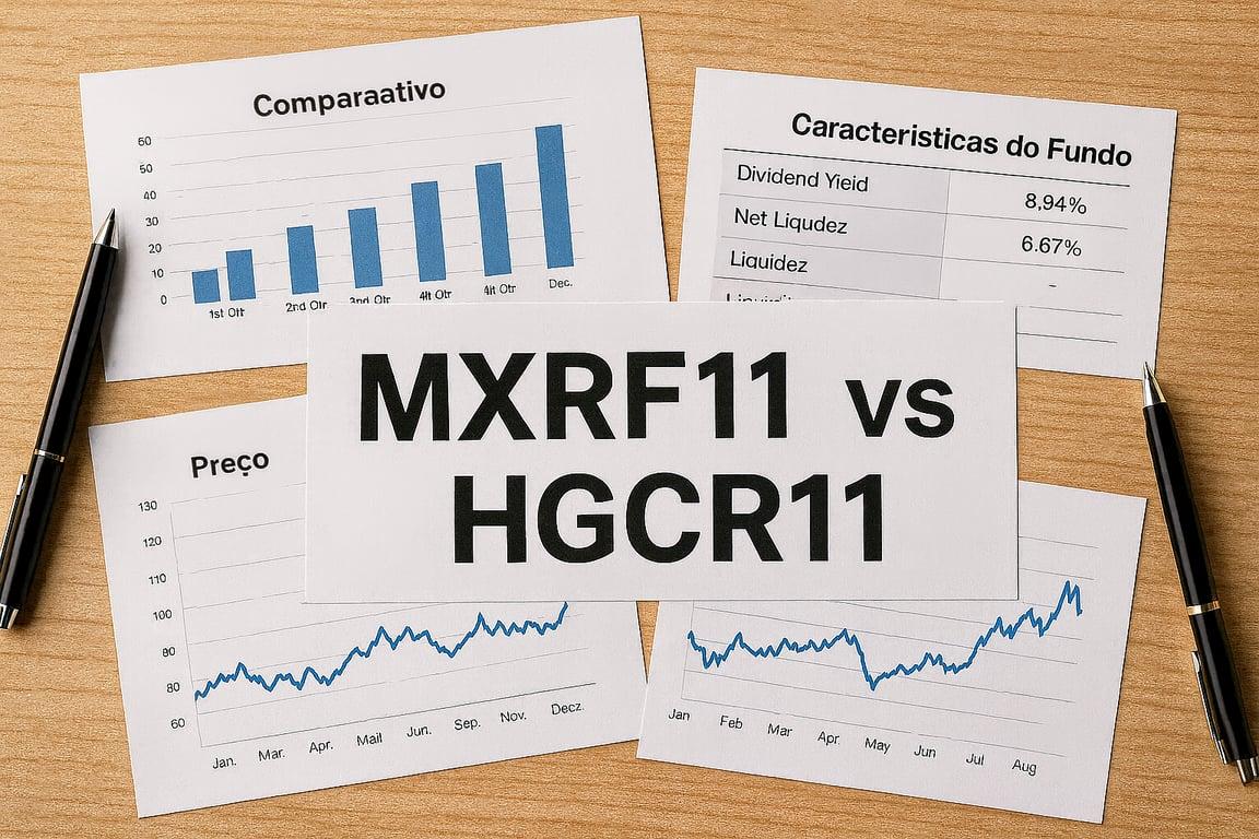 MXRF11 vs HGCR11: Qual é o Melhor Fundo Imobiliário de Papel Hoje?